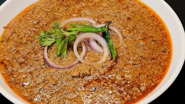 Beef kabab fry half